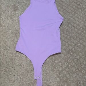 ReoRia Lavender Sleeveless Bodysuit